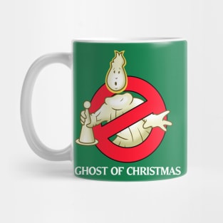 Ghost Of Christmas 80's Retro Ghost Movie Charles Dickens A Christmas Carol Parody Mug